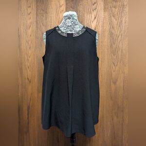 Black Alfani Sleeveless Top